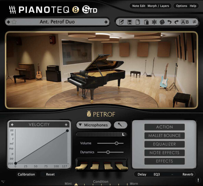 Modartt Petrof Grand Piano Collection Instrument Pack for Pianoteq Software