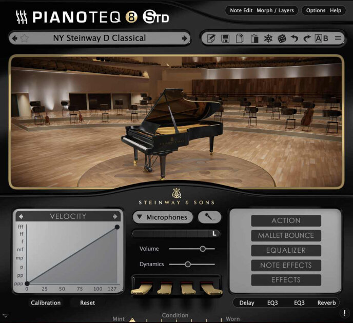 Modartt Steinway Model D Instrument Pack for Pianoteq Software