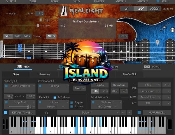 Musiclab RealEight Guitar Plug-in Software
