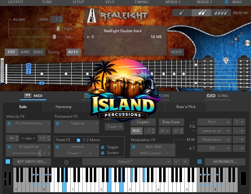 Musiclab RealEight Guitar Plug-in Software