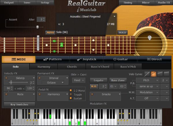 Musiclab RealGuitar Guitar Plug-in Software