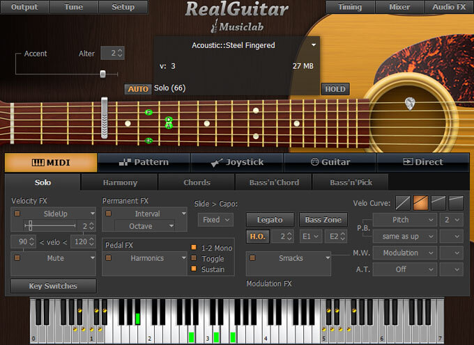 Musiclab RealGuitar Guitar Plug-in Software