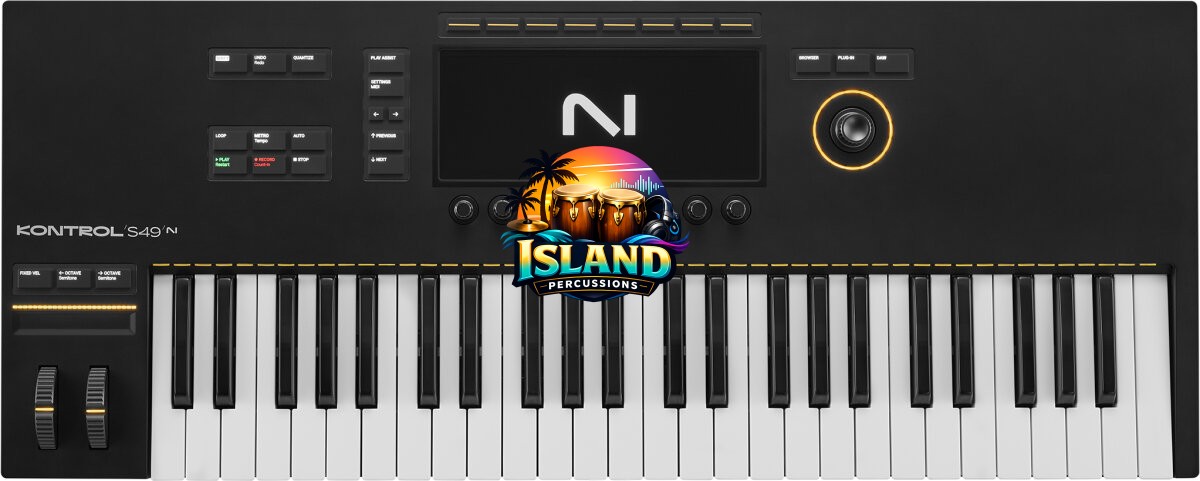 Native Instruments Kontrol S49 MK3 USB MIDI Keyboard Controller, 49-Key