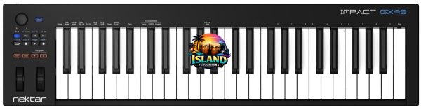 Nektar Impact GX49 USB MIDI Keyboard Controller, 49-Key