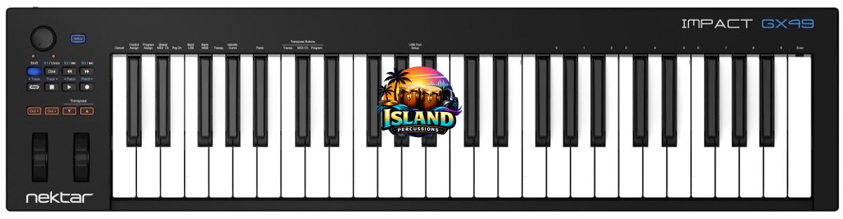 Nektar Impact GX49 USB MIDI Keyboard Controller, 49-Key