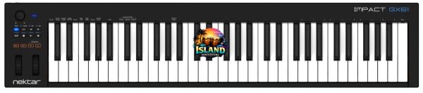 Nektar Impact GX61 USB MIDI Keyboard Controller, 61-Key