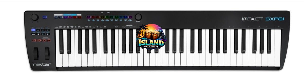 Nektar Impact GXP61 USB MIDI Keyboard Controller, 61-Key
