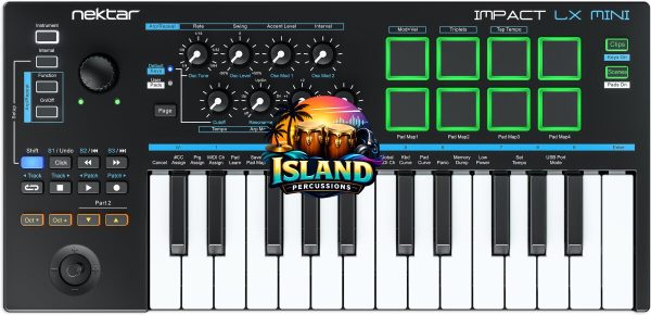 Nektar Impact LX Mini USB MIDI Keyboard Controller