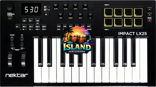 Nektar Impact LX25 MK3 USB MIDI Keyboard, 25-Key