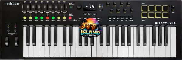 Nektar Impact LX49 MK3 USB MIDI Keyboard, 49-Key