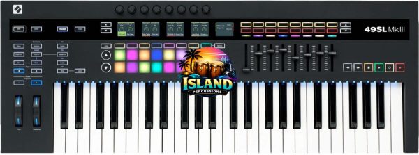 Novation 49 SL MK3 USB MIDI Keyboard Controller, 49-Key