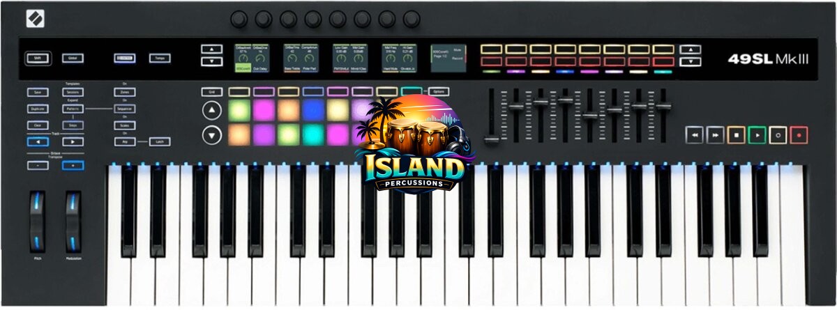 Novation 49 SL MK3 USB MIDI Keyboard Controller, 49-Key