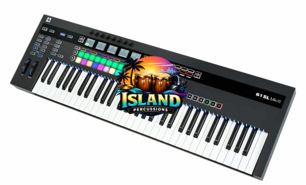 Novation 61 SL MK3 USB MIDI Keyboard Controller, 61-Key