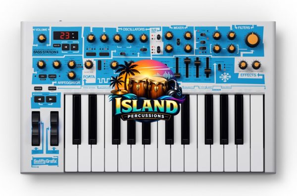 Novation Bass Station II Swifty Edition Analog Synthesizer Keyboard