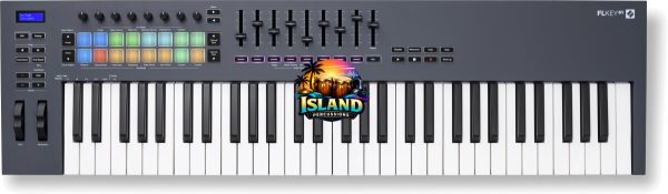 Novation FLkey 61 USB MIDI Keyboard Controller for FL Studio, 61-Key
