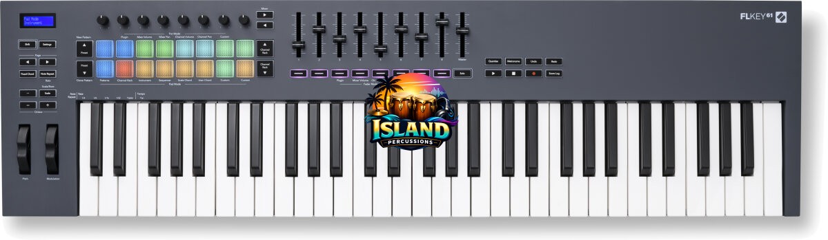 Novation FLkey 61 USB MIDI Keyboard Controller for FL Studio, 61-Key