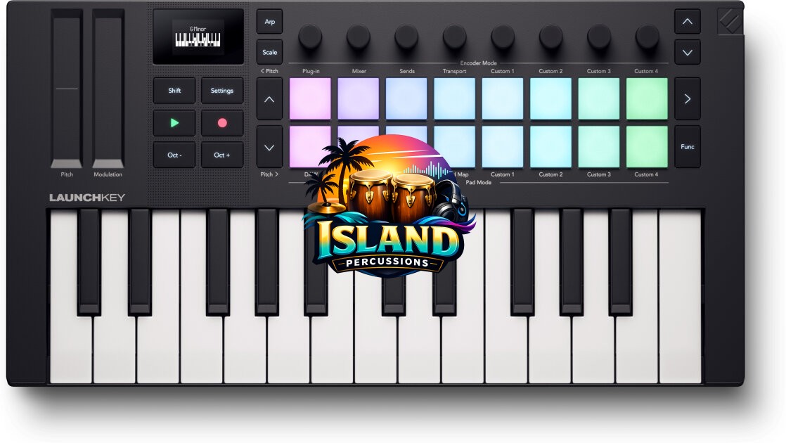 Novation Launchkey Mini 25 USB MIDI Keyboard Controller