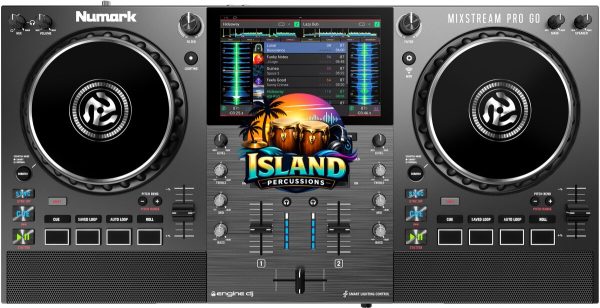 Numark Mixstream Pro Go Battery-Powered Standalone DJ System/Controller