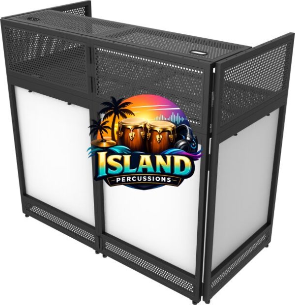 Odyssey DJBOOTH50 DJ and Live Sound Booth With Removable Top
