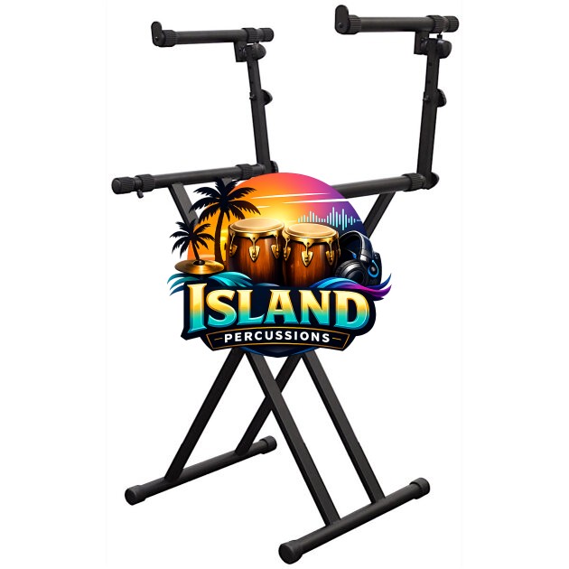 Odyssey X-Stand Two Dual-Tier Heavy-Duty Folding Stand