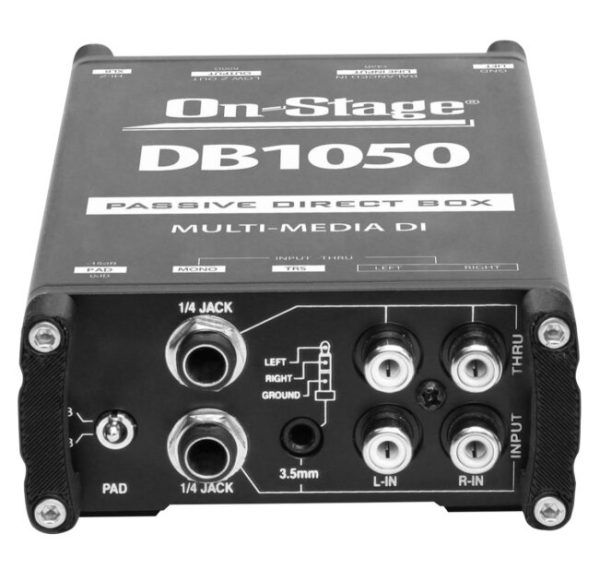 On-Stage DB1050 Passive Multimedia Direct Box