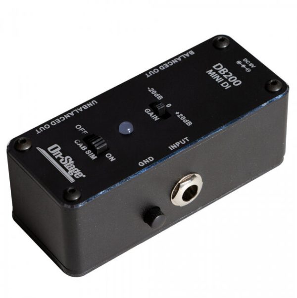 On-Stage DB200 Mini DI Direct Injection Box