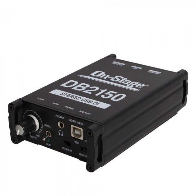 On-Stage DB2150 Stereo USB DI Direct Box