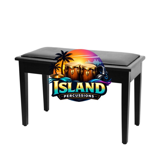 On-Stage KB8904B Deluxe Piano Bench (with Storage)