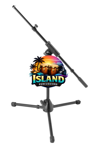 On-Stage MS7411TB Drum and Amplifier Tripod Microphone Boom Stand