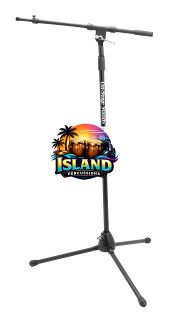 On-Stage MS7701TB Telescoping Euro Boom Microphone Stand