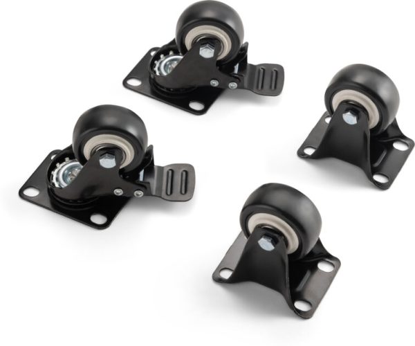 On-Stage RKD1000C Casters for RKD Series Knock Down Racks
