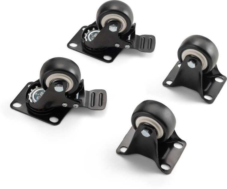 On-Stage RKD1000C Casters for RKD Series Knock Down Racks
