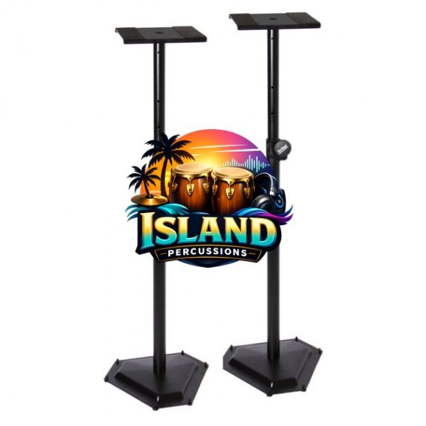 On-Stage SMS6600-P Hex-Base Monitor Stands, Pair