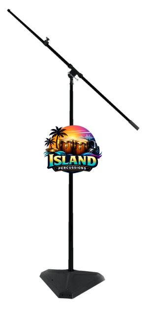 On-Stage SMS7630B Hex Base Studio Microphone Stand with Telescoping Boom