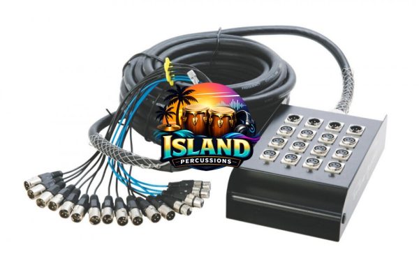 On-Stage SNK124100V2 100' Stage Snake (12x4)