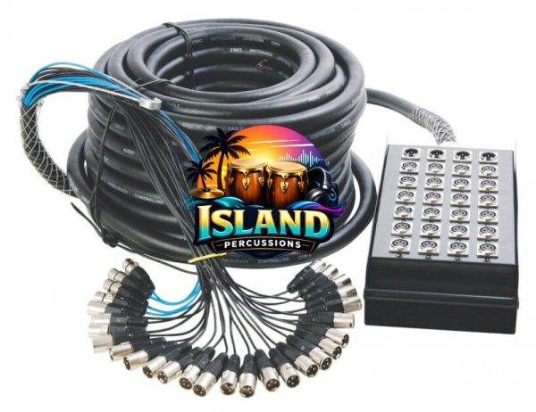 On-Stage SNK244100V2 100' Stage Snake (24x4)