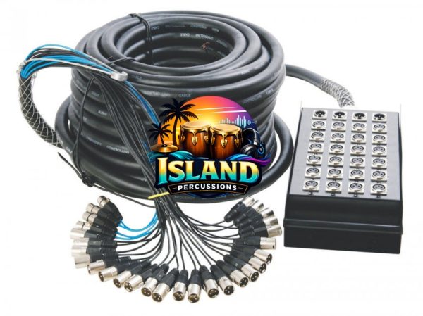 On-Stage SNK24450V2 50' Stage Snake (24x4)