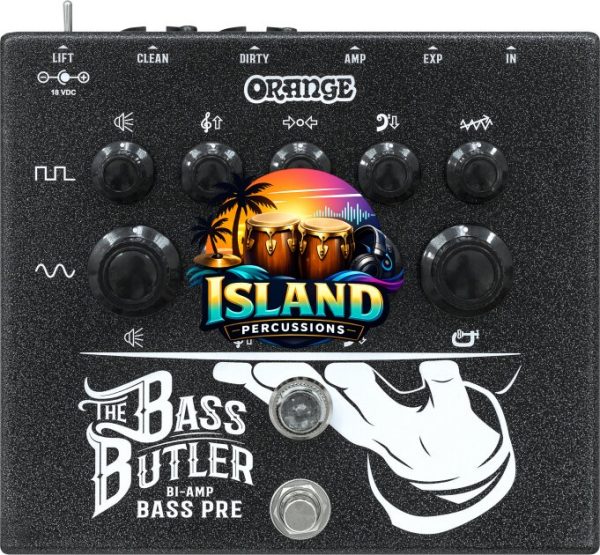 Orange Bass Butler Biamplified Bass Preamp Pedal