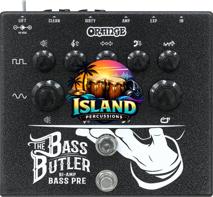 Orange Bass Butler Biamplified Bass Preamp Pedal