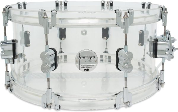 Pacific Drums Concept Acrylic Snare Drum