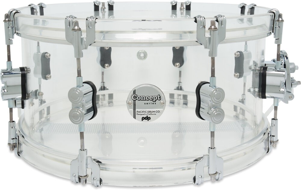 Pacific Drums Concept Acrylic Snare Drum