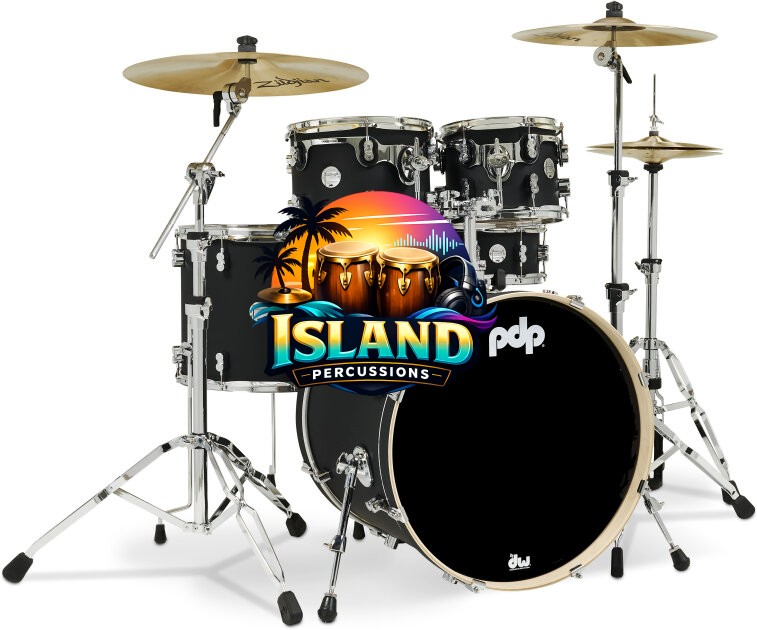 Pacific Drums Concept Maple Drum Shell Kit, 5-Piece