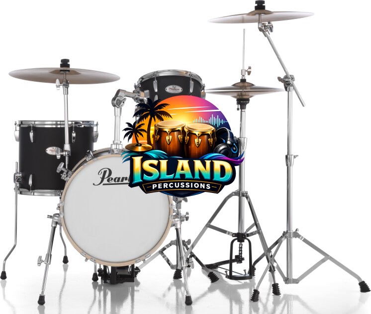 Pearl Midtown Portable Drums, 4-Piece