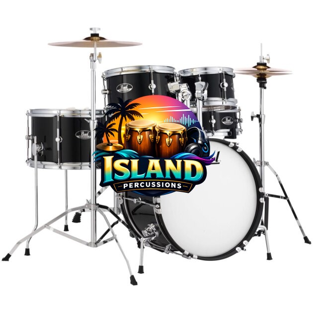 Pearl RSJ465CC Roadshow Junior Complete Drum Set, 5-Piece