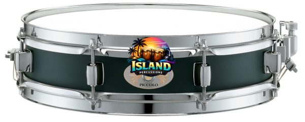 Pearl S1330B Black Steel Piccolo Snare Drum