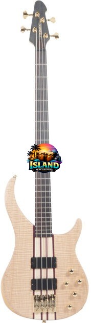 Peavey Cirrus 4 Flame Maple Electric Bass (with Case)