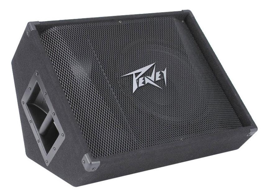 Peavey PV 12M Passive Unpowered Floor Monitor (500 Watts, 1x12")