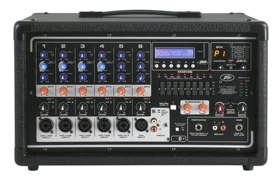 Peavey PVi 6500 Powered Mixer with Bluetooth