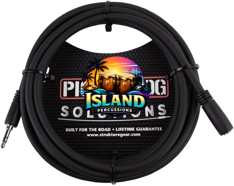 Pig Hog 1/8" TRS Headphone Extension Cable