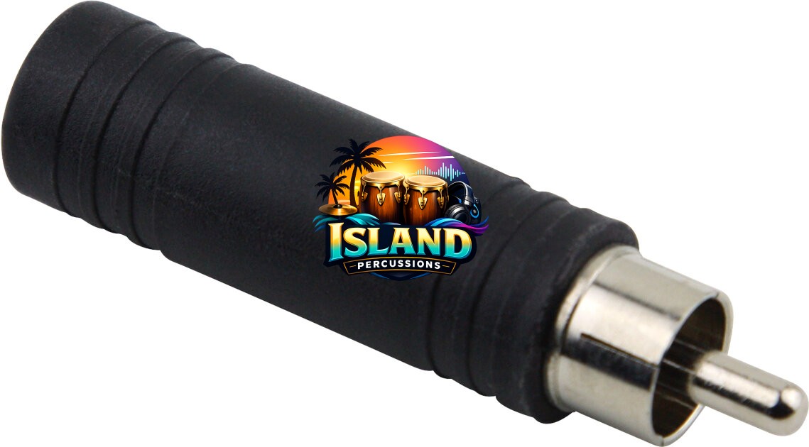 Pig Hog PA-14FRM 1/4" Female to RCA Male Mono Adapter